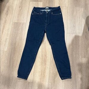 Good American Dark Blue Skinny Jeans 14-18
